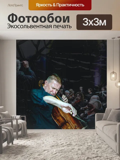 Фотообои Виолончель