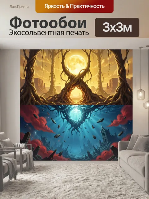 Фотообои Фантастическое древо между мирами