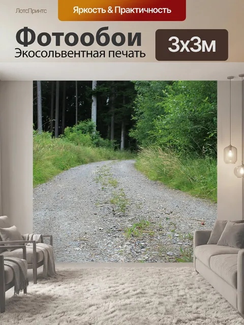 Фотообои Гравийная дорожка
