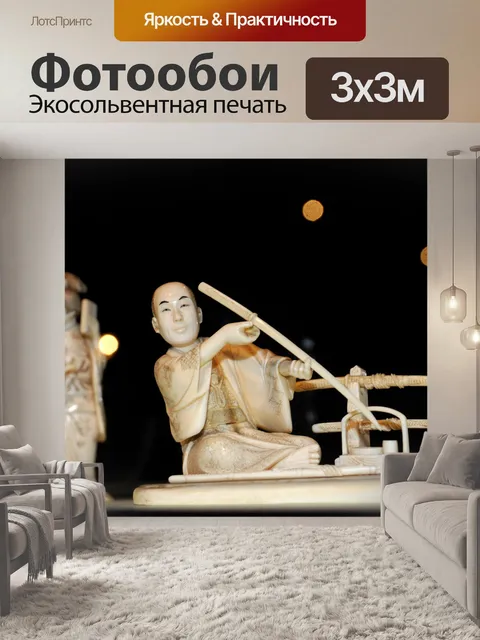 Фотообои Японский статуэтка