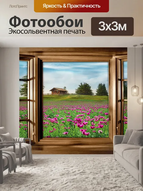 Фотообои Окно