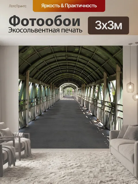 Фотообои Пешеходный мост