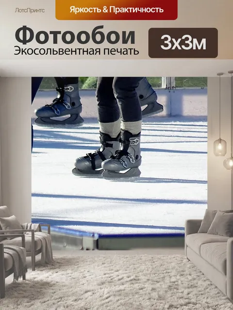 Фотообои Каток на коньках