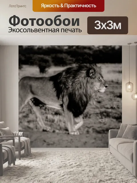 Фотообои Лев