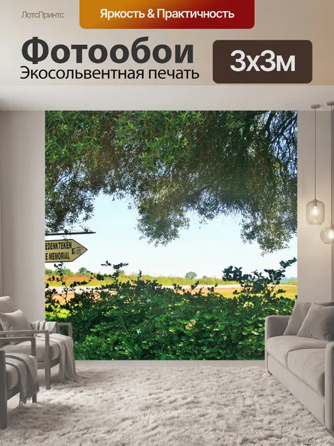Фотообои знак SAAF мемориала