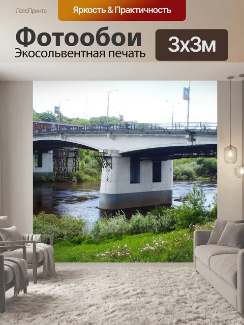 Фотообои Мост через Днепр