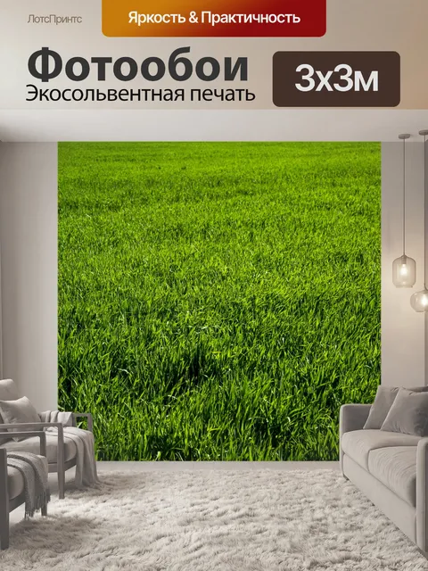 Фотообои Зеленая трава