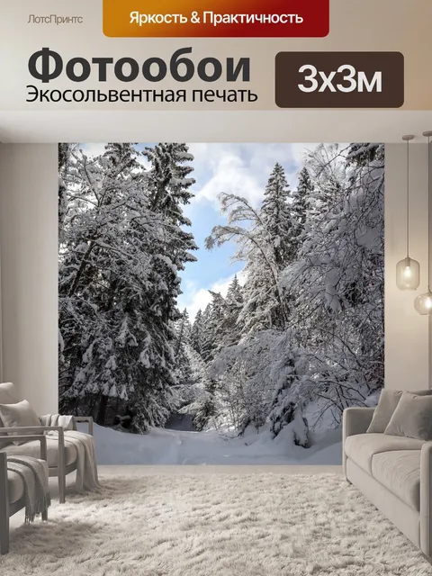 Фотообои Зимний Пейзаж