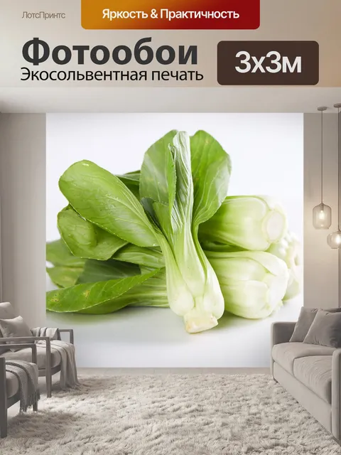 Фотообои Зеленые овощи