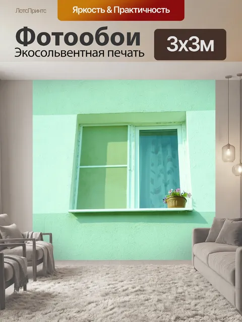 Фотообои Window