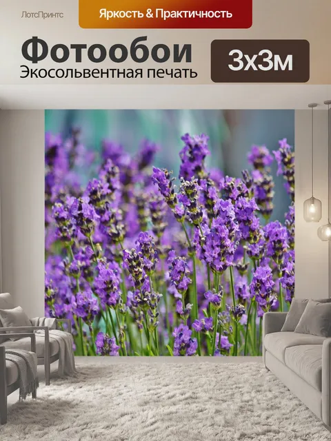 Фотообои Лаванда