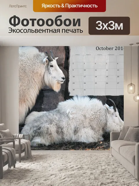 Фотообои Октябрь 2016 Календарь Козы
