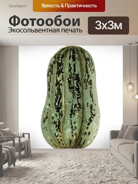 Фотообои Винтажный рисунок тыквы
