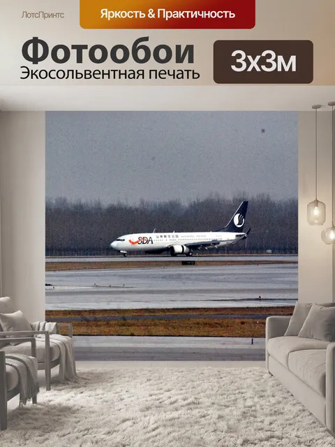 Фотообои Посадки самолета