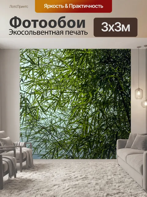Фотообои Листья бамбука
