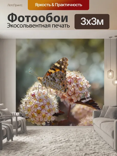 Фотообои Бабочка