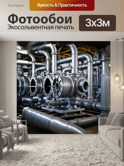 Фотообои изображение центробежного насоса