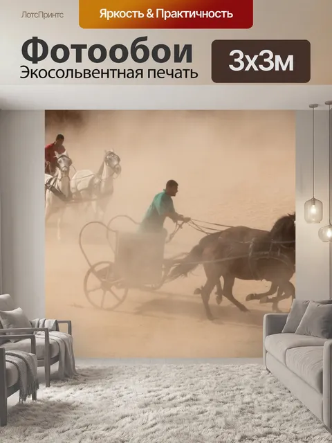 Фотообои Колесница