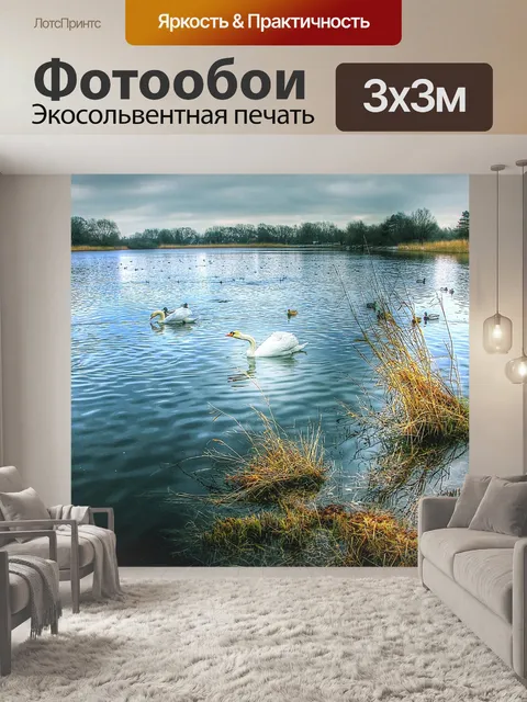 Фотообои Пруд