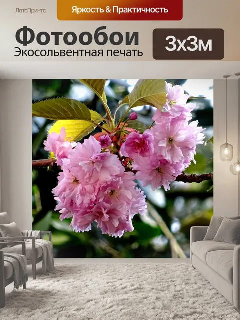 Фотообои Вишня на дереве