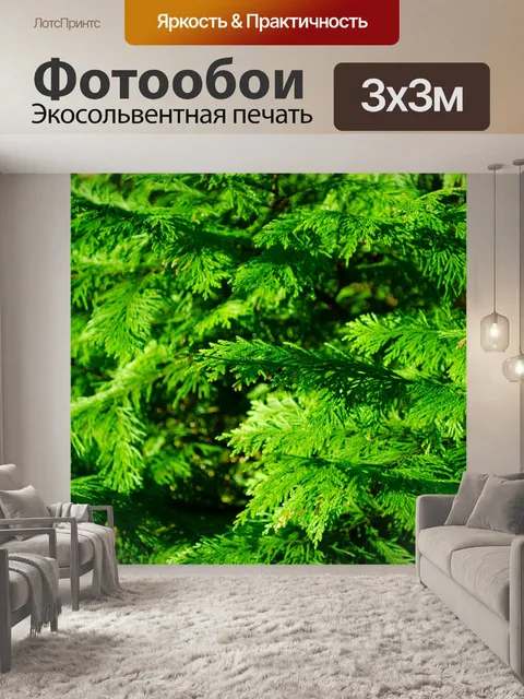 Фотообои Зеленые ветки