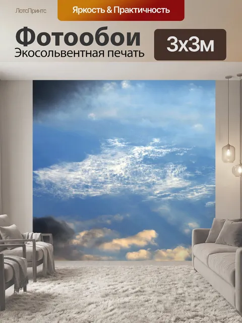Фотообои Тонкие с плавающей облако