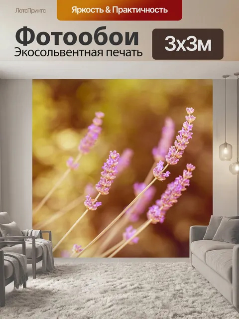 Фотообои Лаванда