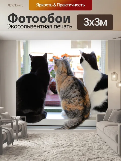 Фотообои За окном +2