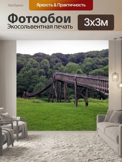 Фотообои Пешеходный мост