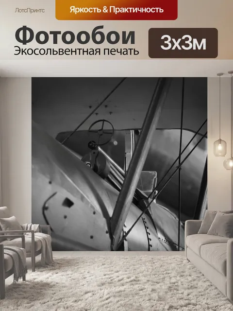 Фотообои самолет