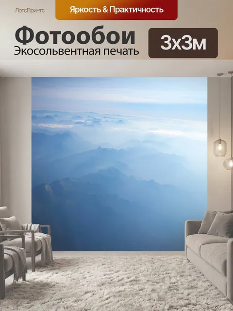 Фотообои Полет самолета 856