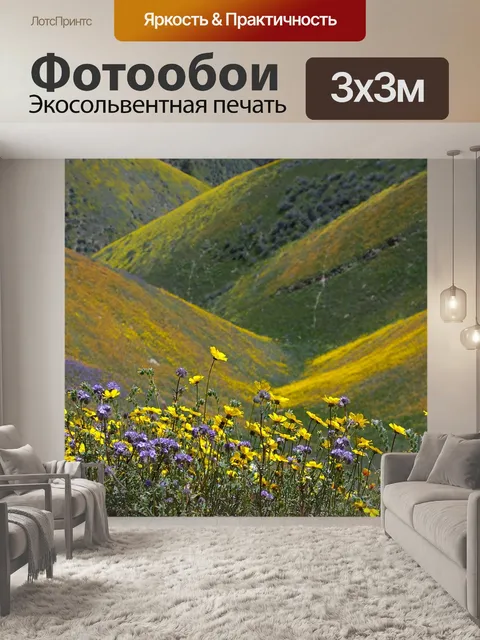 Фотообои Полевой пейзаж