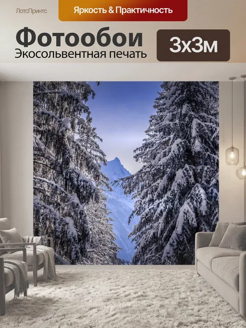Фотообои Зимний Пейзаж