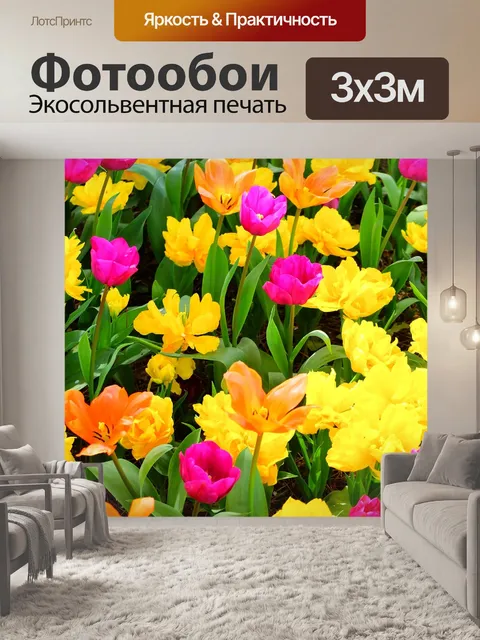 Фотообои Цветы