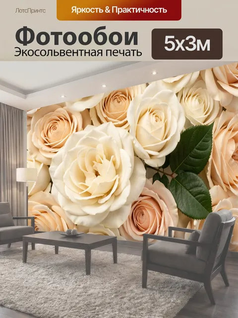 500 × 300 см · Экосольвентная печать