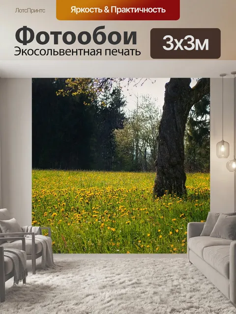 Фотообои Цветы