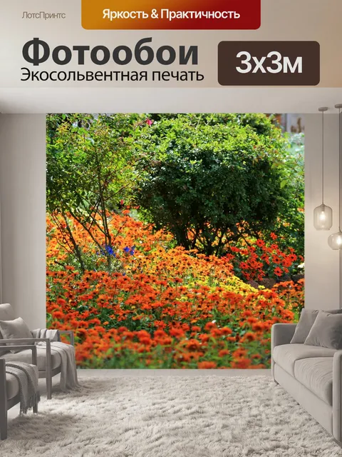 Фотообои красивые цветы