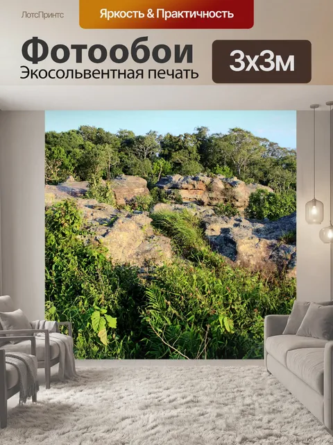 Фотообои Каменный пейзаж на горе Фу Руа