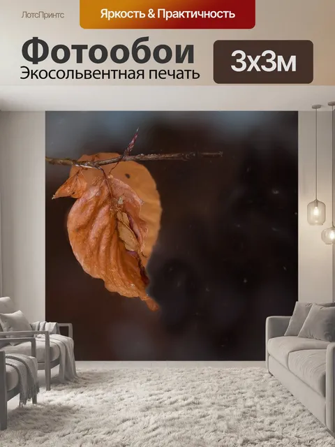 Фотообои Листья