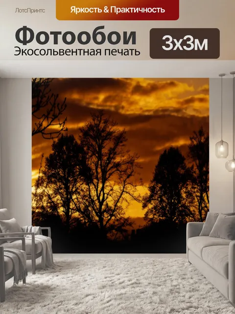 Фотообои Африканский закат