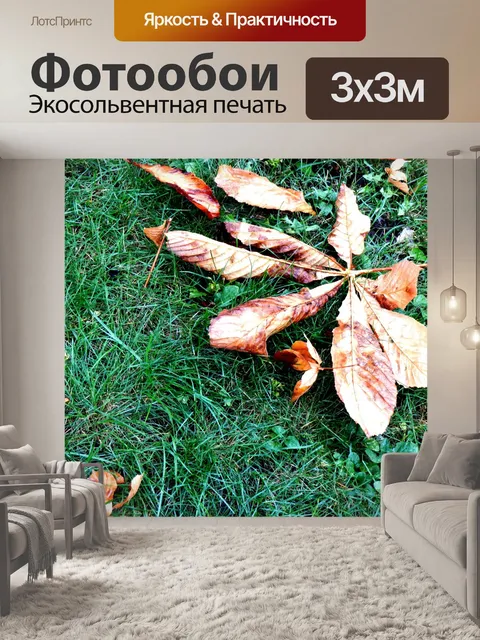 Фотообои Мертвое лист № 2