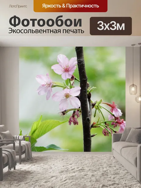 Фотообои Цветение