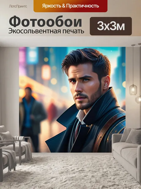 Фотообои с парнями