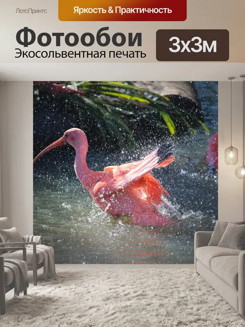 Фотообои Красный