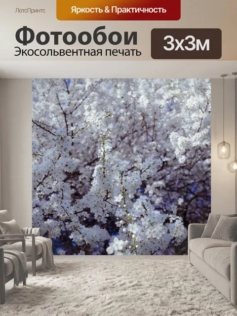 Фотообои Расцветает