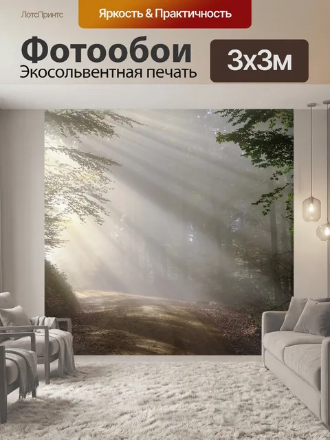 Фотообои Грязная дорога