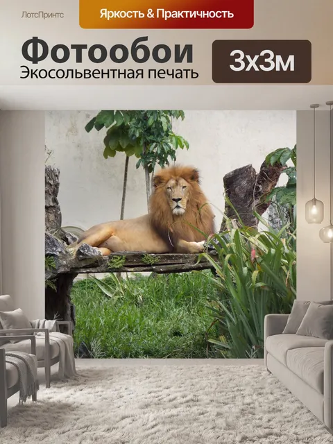 Фотообои Зоопарк