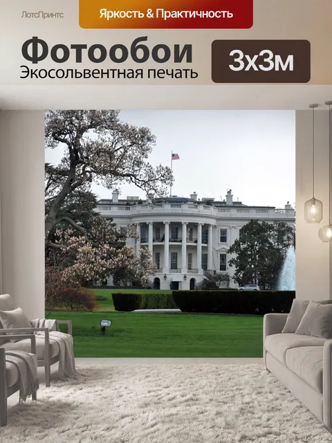 Фотообои Белый дом