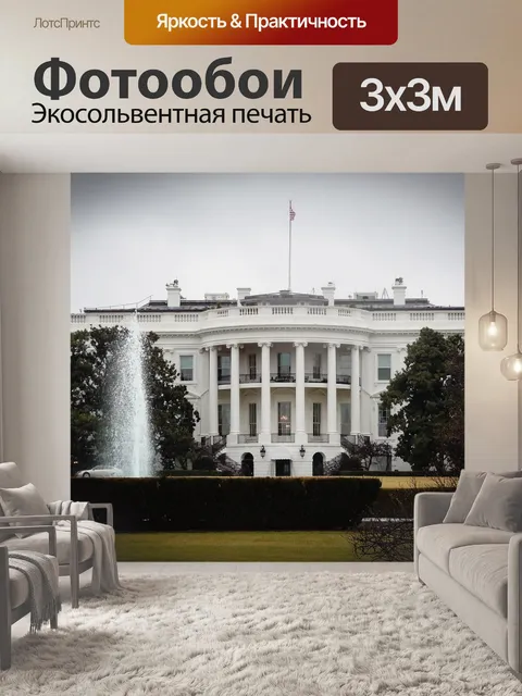 Фотообои Белый дом