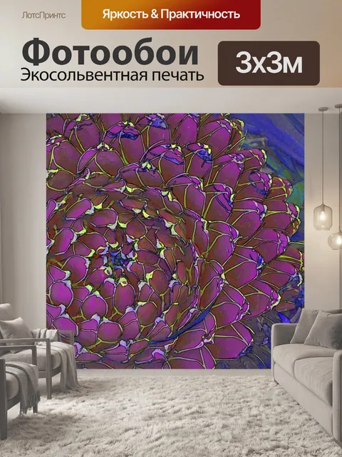 Фотообои Суккулентный фон